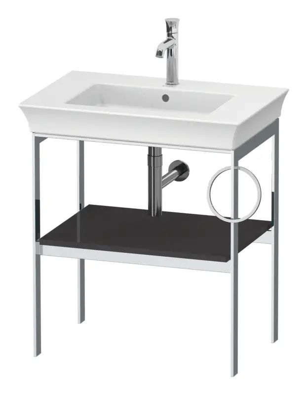Duravit White Tulip Metallkonsole für 236375 Handtuchhalter rechts - Graphit Hochglanz Lack Wochenendangebot