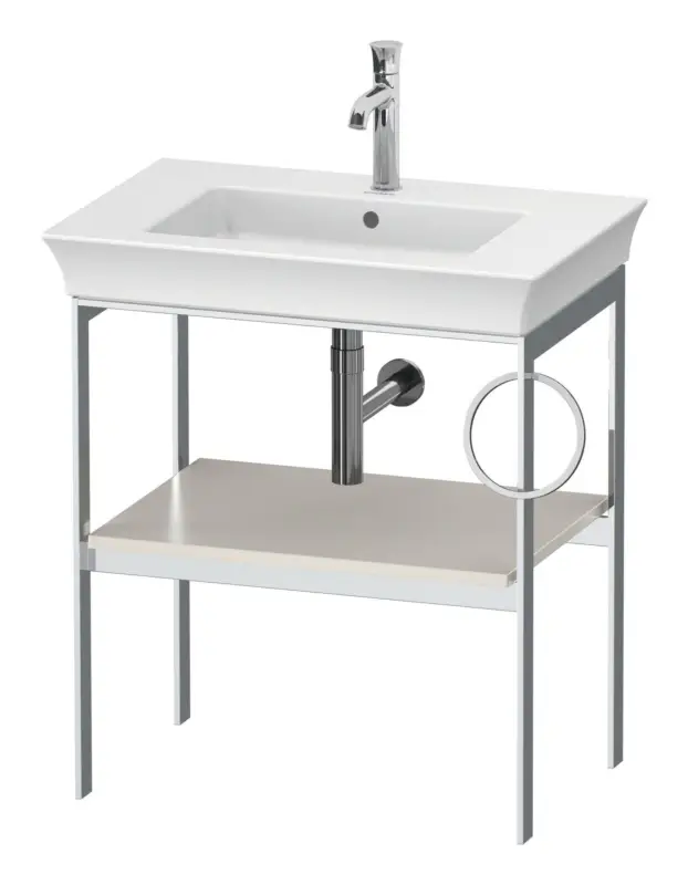 Duravit White Tulip Metallkonsole für 236375 Handtuchhalter rechts - Nordic Weiß Seidenmatt Lack Top-Preis