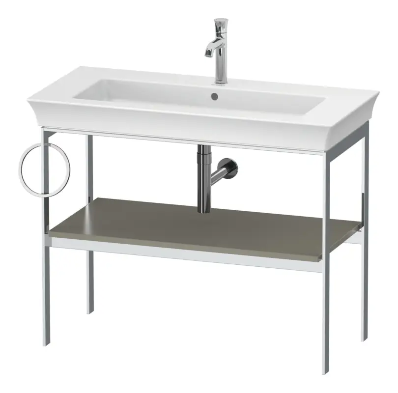 Duravit White Tulip Metallkonsole für 236310 Handtuchhalter links - Steingrau Seidenmatt Lack Mega-Angebot