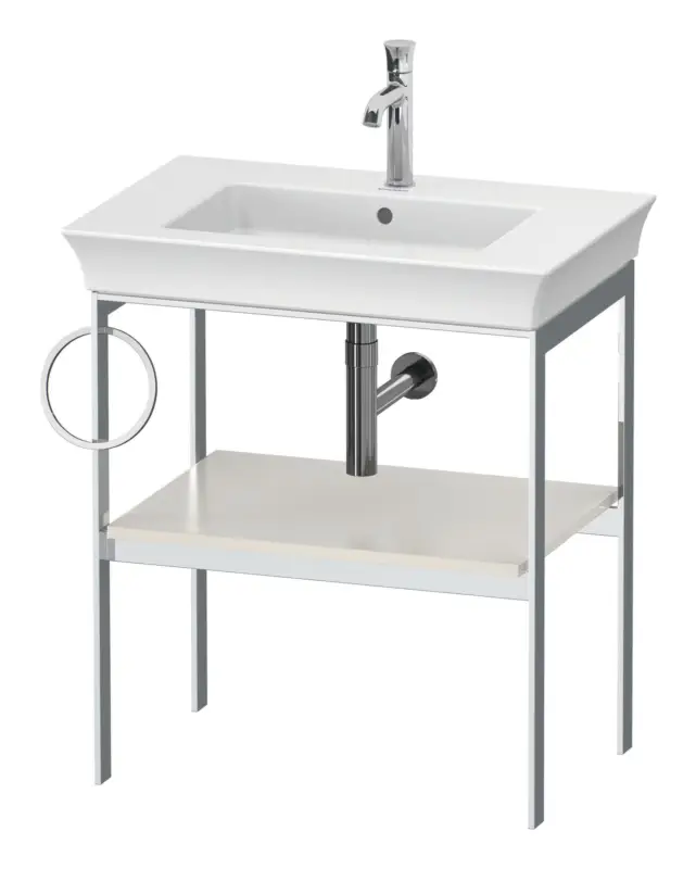 Bestpreis Duravit White Tulip Metallkonsole für 236375 Handtuchhalter links - Nordic Weiß Seidenmatt Lack