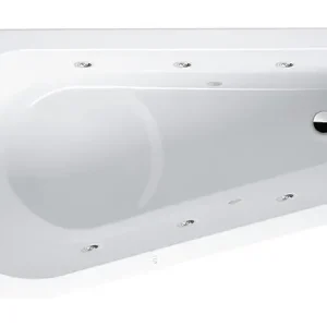 Riho Delta Flow Raumspar-Whirlpool Technik rechts 1500 x 800 mm - Weiß Glänzend Preiswert