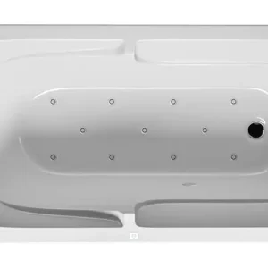 Riho Future Air Rechteck-Whirlpool Technik rechts 1800 x 800 mm - Weiß Glänzend Mega-Angebot