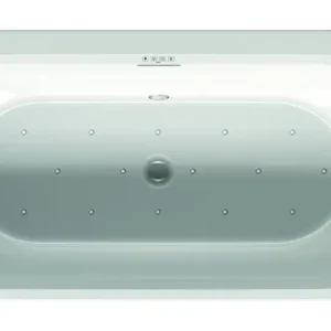 Wochenendangebot Riho Desire Corner Vorwandbadewanne links LED-Beleuchtung Sparkle Mood mit Füllfunktion 1840 x 840 mm - Weiß Seidenmatt