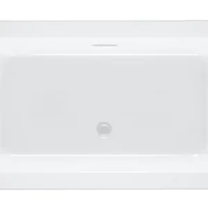 Begrenztes Angebot Riho Rethink Cubic Plug & Play Rechteck-Whirlpool Technik rechts LED Beleuchtung mit Füllfunktion 1800 x 800 mm - Weiß Glänzend