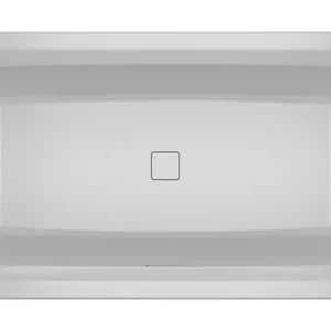 Versand Am Gleichen Tag Riho Still Square Rechteckbadewanne LED links/rechts mit Füllfunktion 1800 x 800 mm - Weiß Glänzend
