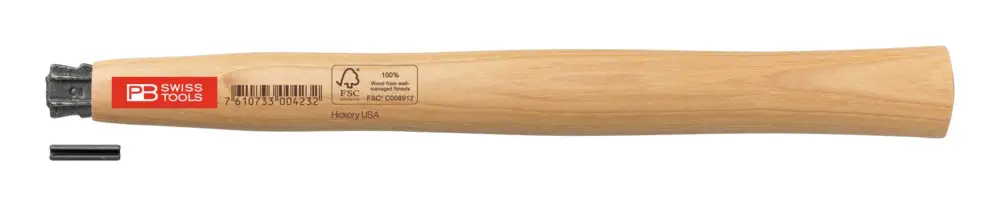 Kracherpreis PB Swiss Tools Ersatzstiel Hickory für Schonhammer rückschlagfrei 22 mm