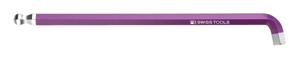 PB Swiss Tools Winkelschraubendreher 100 Grad kurz Rainbow 8 mm Kugelkopf Expressversand