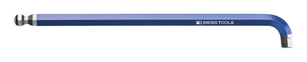 Preisknaller PB Swiss Tools Winkelschraubendreher 90+100 Grad kurz Rainbow 10 mm Kugelkopf