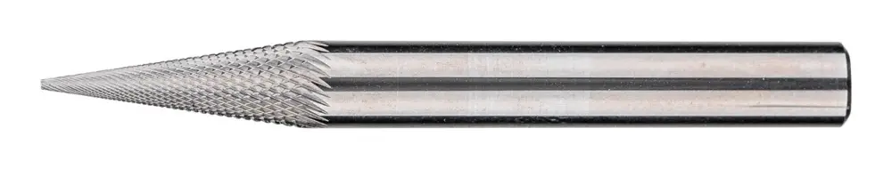 Begrenztes Angebot Pferd Frässtift HM Spitzkegelform 0618 MICRO 6 mm 6 x 18 mm