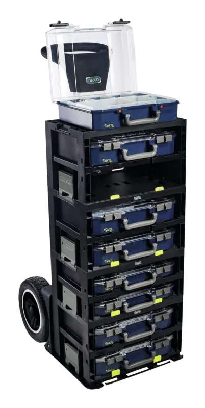 Raaco Trolley CarryMore Farbe: alu Garantierte Lieferung