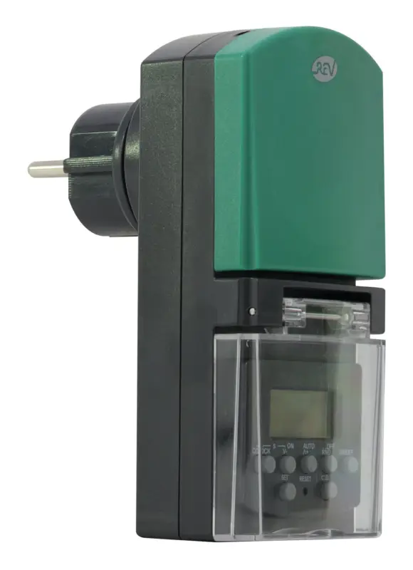 REV Ritter Zeitschaltuhr digital Außen IP44 anth-grün(Verpackungseinheit: 6Stück) Top-Seller