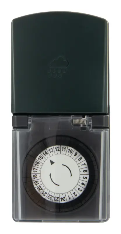 Must-Have REV Ritter Zeitschaltuhr mechanisch Außen anthrazit-grün(Verpackungseinheit: 6Stück)