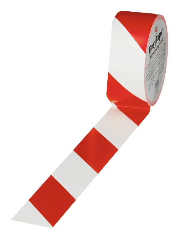 Rocol Markierungsband 50 mm x33m rot / weiß Neue Kollektion
