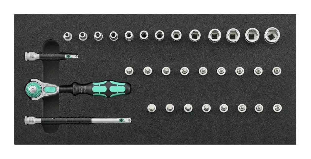 Wera Werkzeugmodul 1/3 Steckschlüssel 1/4" Zyklop und Haltefunktion Günstig