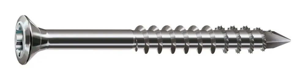 Spax Linsensenkkopf T-STAR+ 5 x 100/61 A2 klar Kopf HP(Verpackungseinheit: 100Stück) Super-Preis