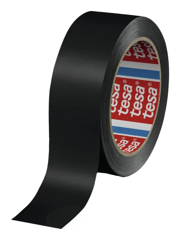 Tesa Verpackungsklebeband 60404, PVC, schwarz 66m x 12 mm Wochenendangebot