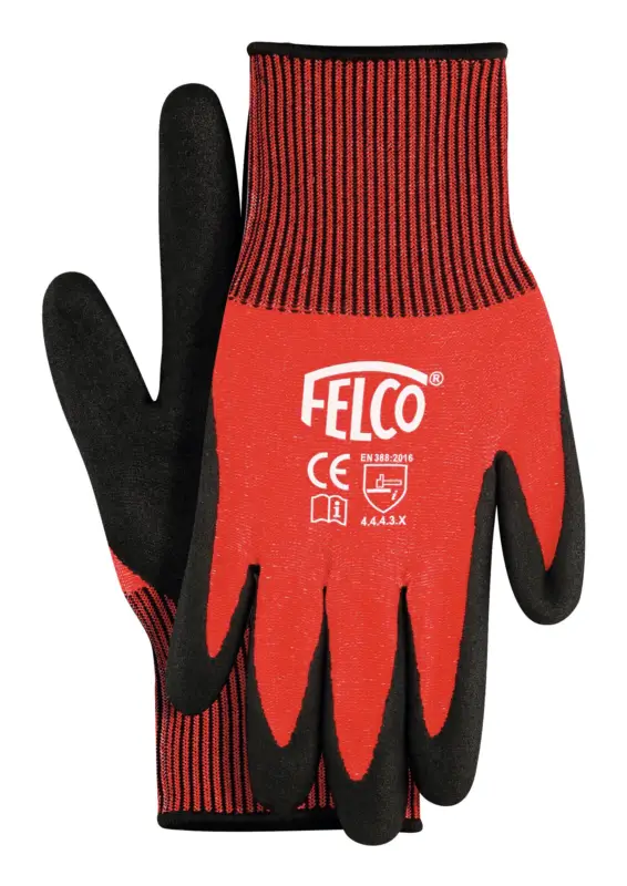 Preiswert Felco Arbeitshandschuhe Größe S gestrickt Nitrilbeschichtung(Verpackungseinheit: 6Paar)