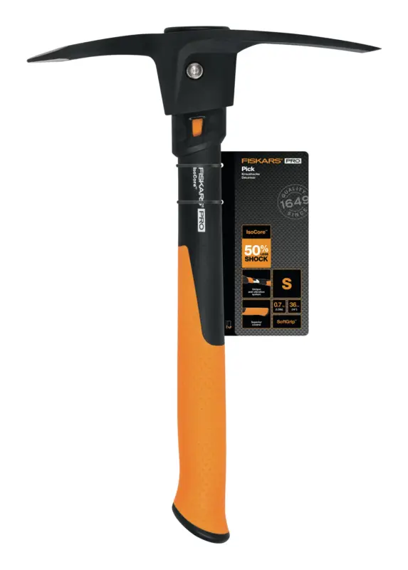 Fiskars Kreuzhacke S 0,7 kg/36 cm Pro IsoCore(Verpackungseinheit: 2Stück) Direktkauf
