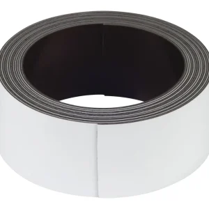 Fix-o-moll Magnetband beschriftbar 2,5m x 30, weiß Inhalt: 1 Preis Gesenkt