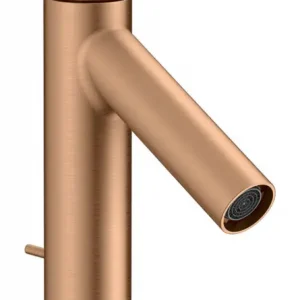 Axor Starck Einhebel-Waschtischmischer 100 CoolStart mit Hebelgriff mit Zugstangen-Ablaufgarnitur - Brushed Bronze Kracherpreis