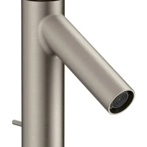 Axor Starck Einhebel-Waschtischmischer 100 CoolStart mit Hebelgriff mit Zugstangen-Ablaufgarnitur - Edelstahl Optic Begrenztes Angebot