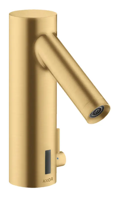 Super-Preis Axor Starck Elektronik-Waschtischmischer mit Temperaturregulierung und Netzanschluss 230 V - Brushed Gold Optic