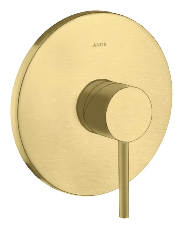 Letzte Chance Axor Starck Einhebel-Brausemischer Unterputz mit Pingriff - Brushed Brass