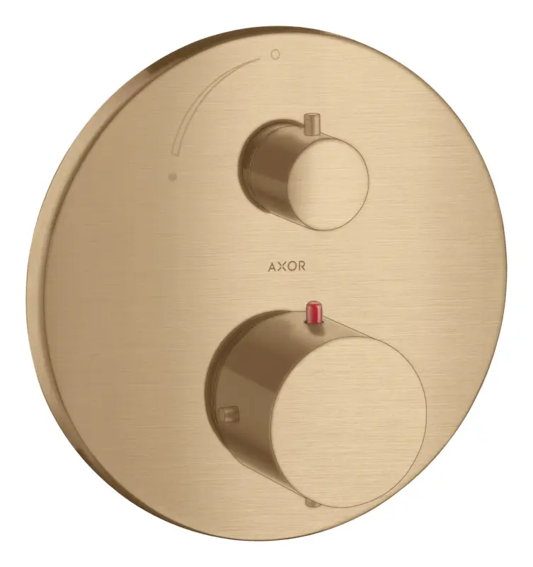 Abverkauf Axor Starck Thermostat mit Absperrventil Unterputz - Brushed Bronze