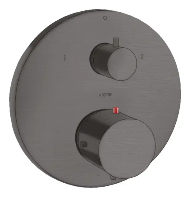 Axor Starck Thermostat Unterputz mit Ab- und Umsperrventil - Brushed Black Chrome Wochenendangebot