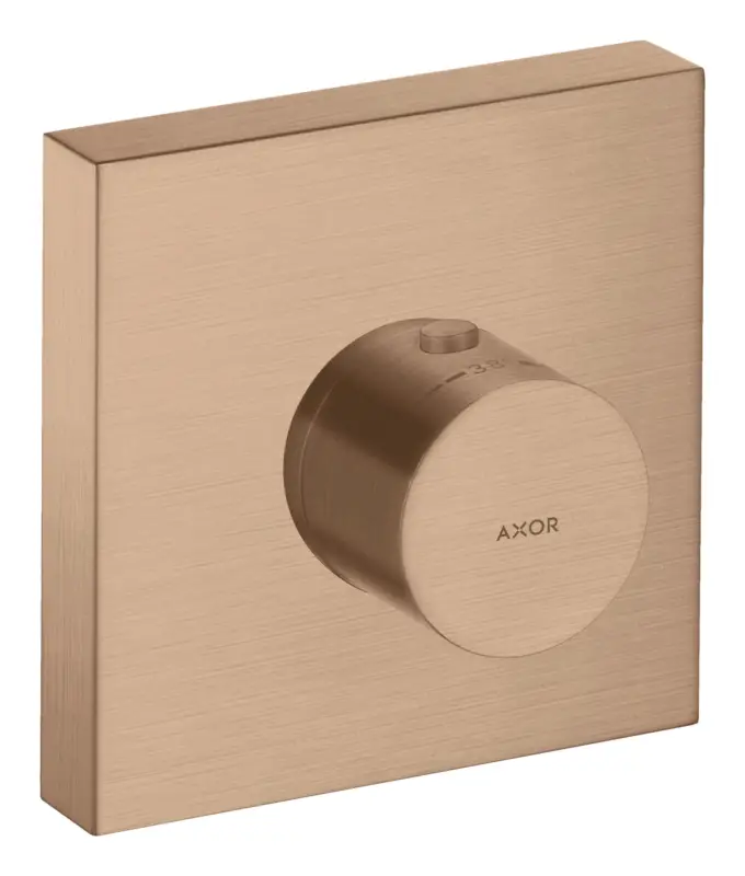 Axor Showersolutions Thermostatmodul Unterputz eckig - Brushed Red Gold Begrenztes Angebot