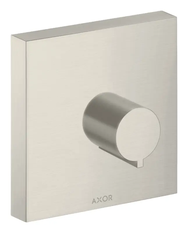 Preiswert Axor Starck Absperrventil 120 x 120 mm - Edelstahl Optic