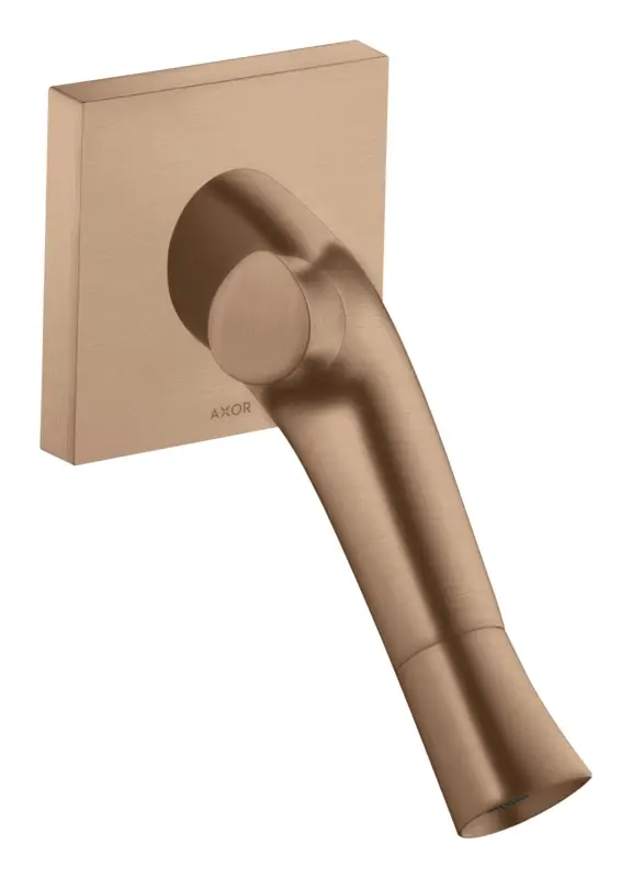 Finale Aktion Axor Starck Organic 2-Griff Waschtischarmatur bodenstehend Unterputz - Brushed Red Gold