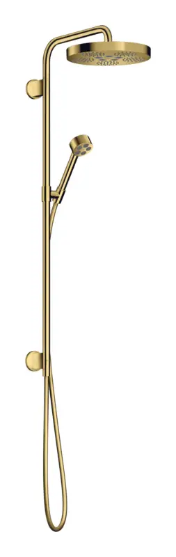 Versand Am Gleichen Tag Axor One Showerpipe 280 1jet - Polished Gold Optic