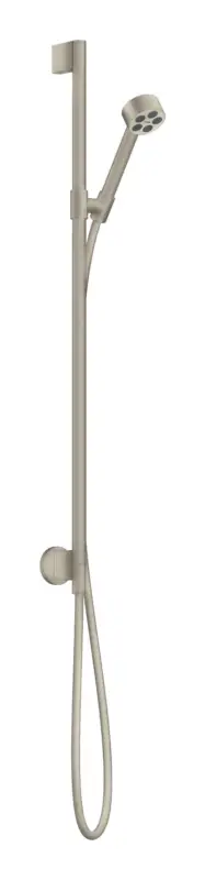 Axor One Brauseset 75 1jet EcoSmart mit Wandanschluss - Brushed Nickel Echt