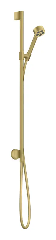 Markenware Axor One Brauseset 75 1jet EcoSmart mit Wandanschluss - Brushed Brass