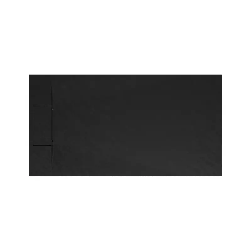 Knallerangebot Schulte Rechteckduschwanne DWM-Tec mit Steinstruktur 700 x 1500 mm - Anthrazit