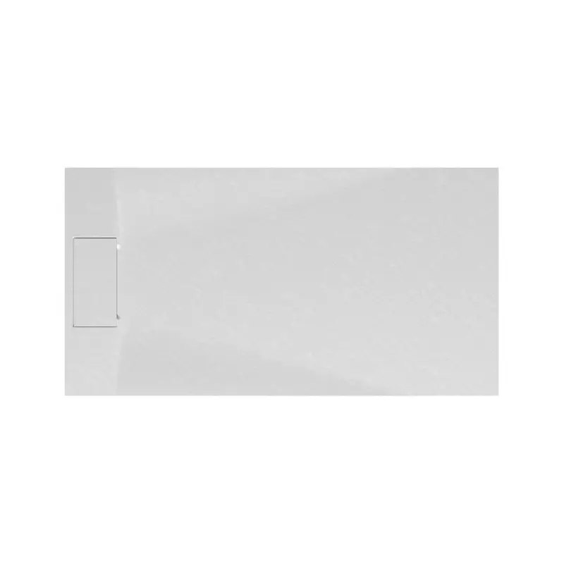 Schulte Rechteckduschwanne DWM-Tec mit Steinstruktur 700 x 1500 mm - Mattweiß Bestseller
