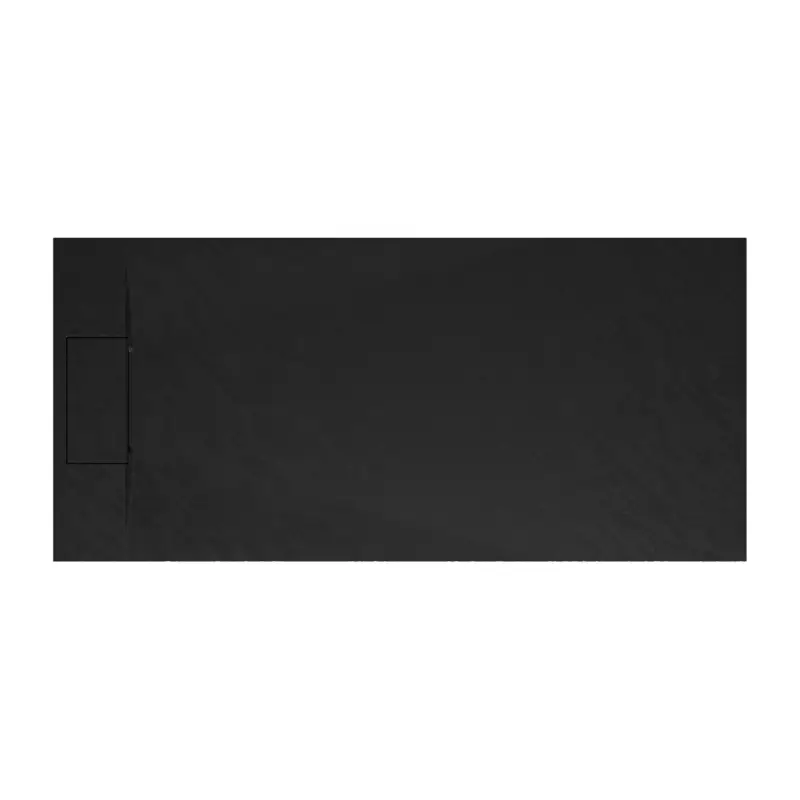 Schulte Rechteckduschwanne DWM-Tec mit Steinstruktur 700 x 1600 mm - Anthrazit Begrenztes Angebot