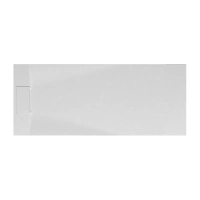 Schulte Rechteckduschwanne DWM-Tec mit Steinstruktur 700 x 1700 mm - Mattweiß Top-Preis