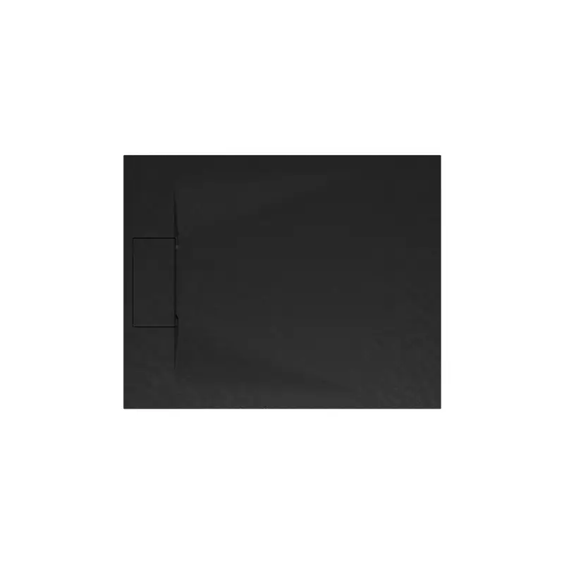 Schulte Rechteckduschwanne DWM-Tec mit Steinstruktur 800 x 1000 mm - Anthrazit Must-Have