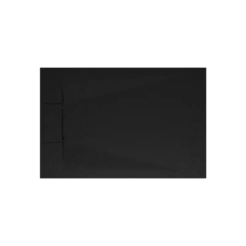 Highlight Schulte Rechteckduschwanne DWM-Tec mit Steinstruktur 800 x 1200 mm - Anthrazit