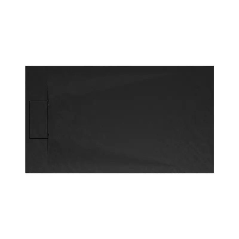 Garantierte Lieferung Schulte Rechteckduschwanne DWM-Tec mit Steinstruktur 800 x 1400 mm - Anthrazit