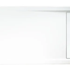Top-Seller Schulte Rechteckduschwanne extra-flach 900 x 1600 mm mit Ablaufrinne (70 mm) in Alpinweiß - Alpinweiß