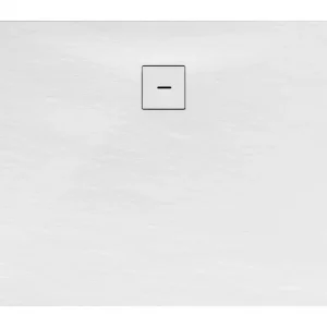 Bestseller Schulte Rechteckduschwanne aus Mineralguss Schulte-plan mit Steinstruktur 750 x 1000 mm - Alpinweiß
