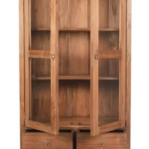 Jetzt Kaufen SIT-Möbel Seadrift Vitrine 98 x 44 x 183,5 cm - Kolonialfarben / Teak