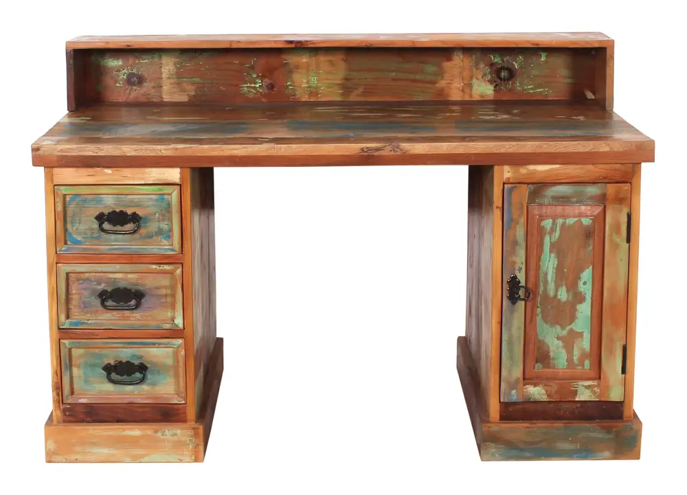 SIT-Möbel Riverboat Schreibtisch 132 x 65 x 90 cm - Bunt Direktkauf