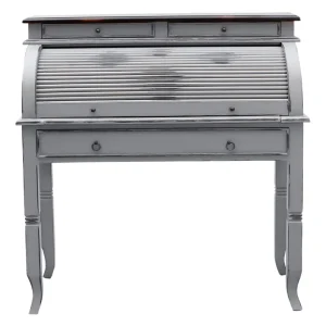 Must-Have SIT-Möbel Spa Sekretär 100 x 41 x 106 cm - Taupe / Messing