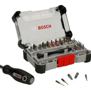 Zertifiziert Bosch Zubehör Schrauberbit-Satz, 42-teilig(Verpackungseinheit: 3Stück)
