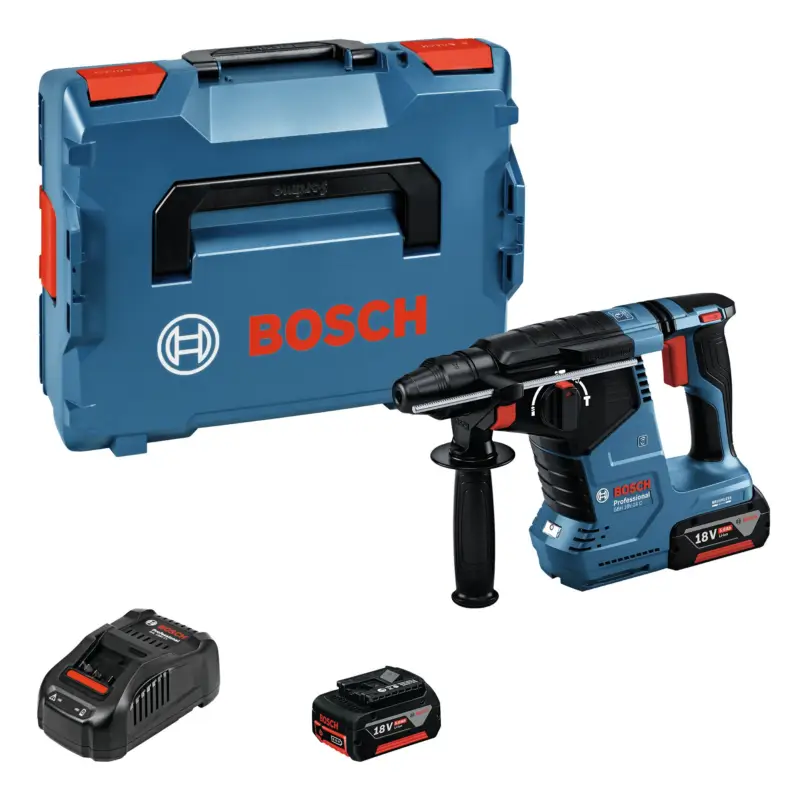 Bosch Professional Akku-Bohrhammer mit SDS plus GBH 18V-24 C mit 2x Akku 5 Ah - in L-BOXX 136 Jetzt Bestellen