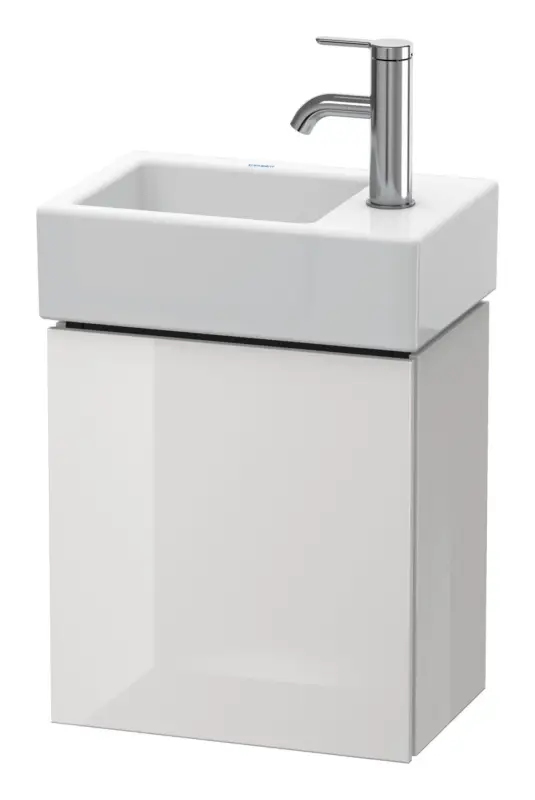 Duravit L-Cube Waschtischunterschrank mit 1 Tür Anschlag rechts 364 x 400 x 241 mm - Mediterrane Eiche Matt Neu